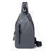 Black Sling Crossbody Backpack Shoulder Bag For Men Chest Bag - Minihomy