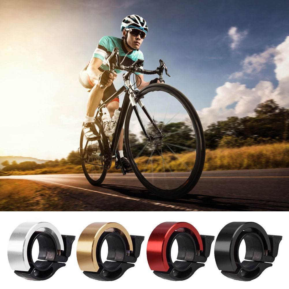 Bicycle Bell, Aluminum Alloy Bike Horn Ring - Universal for Kids & Adults, Safety Cycling Accessories - Minihomy