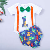 Children's Clothing Summer Clothing Baby Romper Birthday - Minihomy