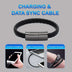 Bracelet Charger USB Charging Cable - Wearable Data Cable for iPhone 14, 13 Max, and Android Devices - Minihomy