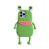 Funny Silicone 3D Frog Phone Case Cartoon Cute Shockproof Bumper Cover - Minihomy