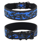 Reflective Camouflage Comfortable Dog Collar