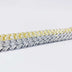 Flat Cuban Link Chain Diamond Bracelet - Minihomy