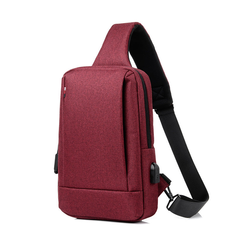 Men Chest Bag Shoulder Bags Crossbody Sling Backpack - Minihomy