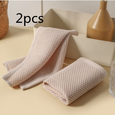 Honeycomb Absorbent Cotton Breathable Kitchen Cleaning Towel - Minihomy