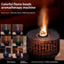 Colorful Flame Beads Aroma Diffuser & Air Humidifier - LED Lights, Essential Oil - Minihomy