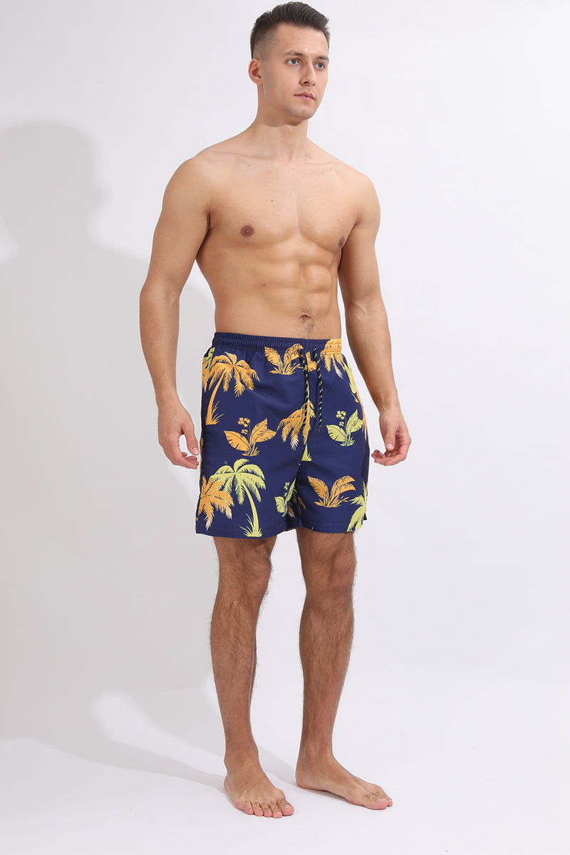 Gradient Printed Beach Shorts - Double Layer Casual Sport Shorts - Minihomy