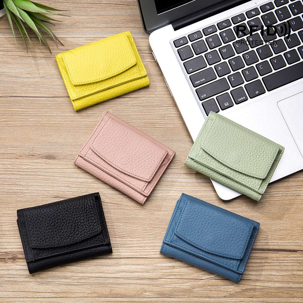 Japanese Leather Mini Wallet for Women