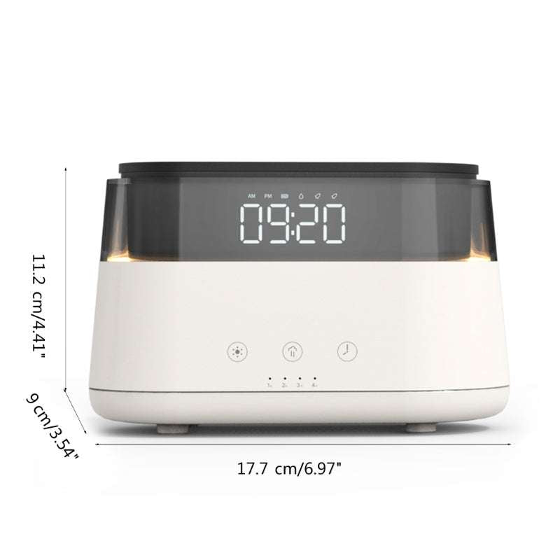 Flame Humidifier With Clock Bedroom Of Intelligent Timed Fragrance Spraying Machine For Home Use - Minihomy