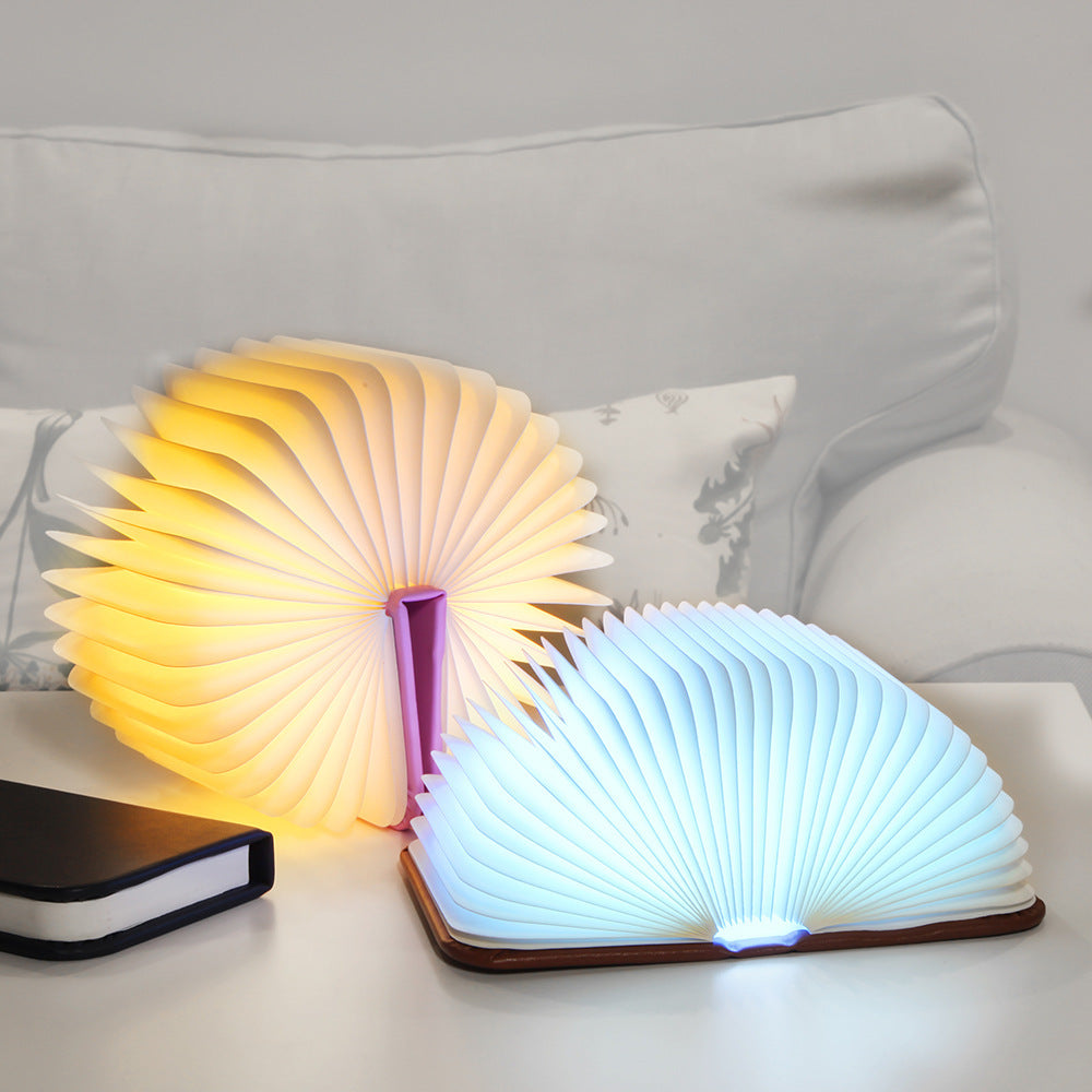 Portable LED Folding Book Light - Compact & Creative Desk Lamp - Minihomy