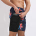 Gradient Printed Beach Shorts - Double Layer Casual Sport Shorts - Minihomy