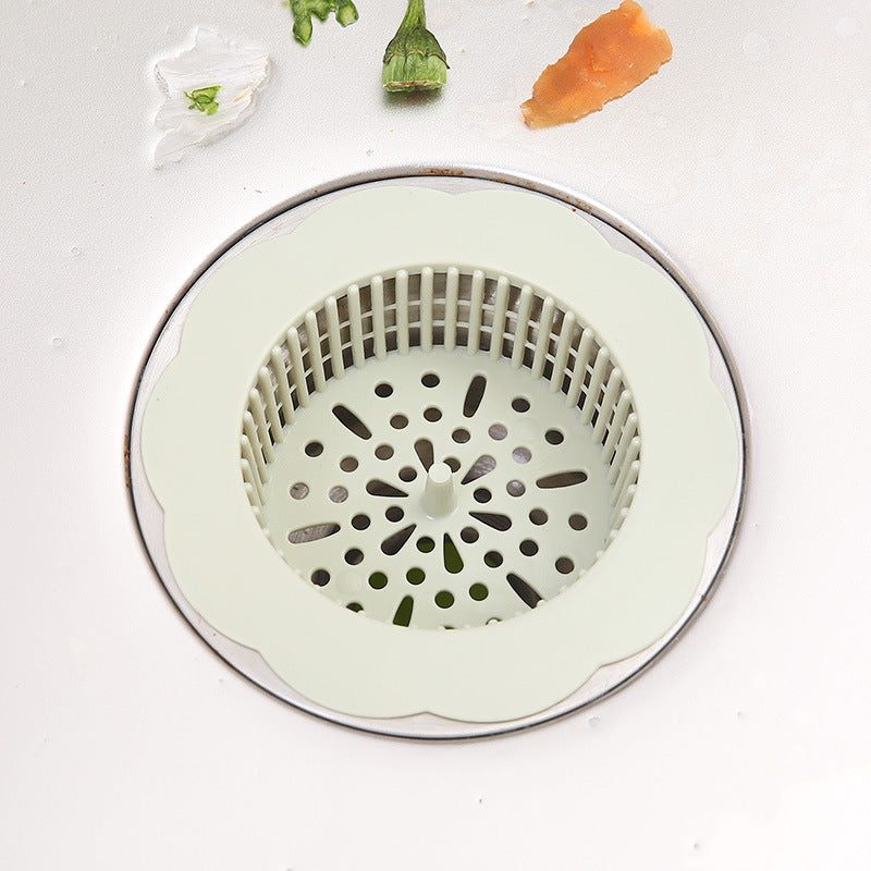 Creative Kitchen Flower-shaped Sink Funnel Strainer - Minihomy