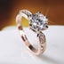 Fashion Personality Six-claw Diamond Ring For Women - Minihomy