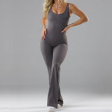 Tight Yoga Bodysuit Casual Hollow Seamless