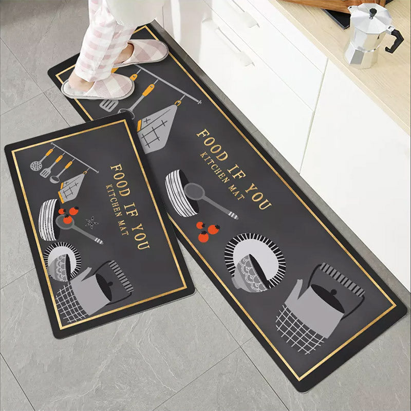 Kitchen Floor Mats Are Simple And Modern - Minihomy