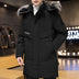 Down Jacket Long Thickened Warm Coat For Men - Minihomy