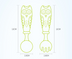 Baby Feeding Tableware Baby Training Spoon - Minihomy