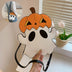 Halloween Shoulder Bags - Creative 3D Cartoon Pumpkin Ghost Design Cute Bags for Women - Minihomy