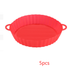 Air Fryer Tray Silicone Kitchen Supplies AirFryer Silicone Pot Grill Pan Accessories - Minihomy