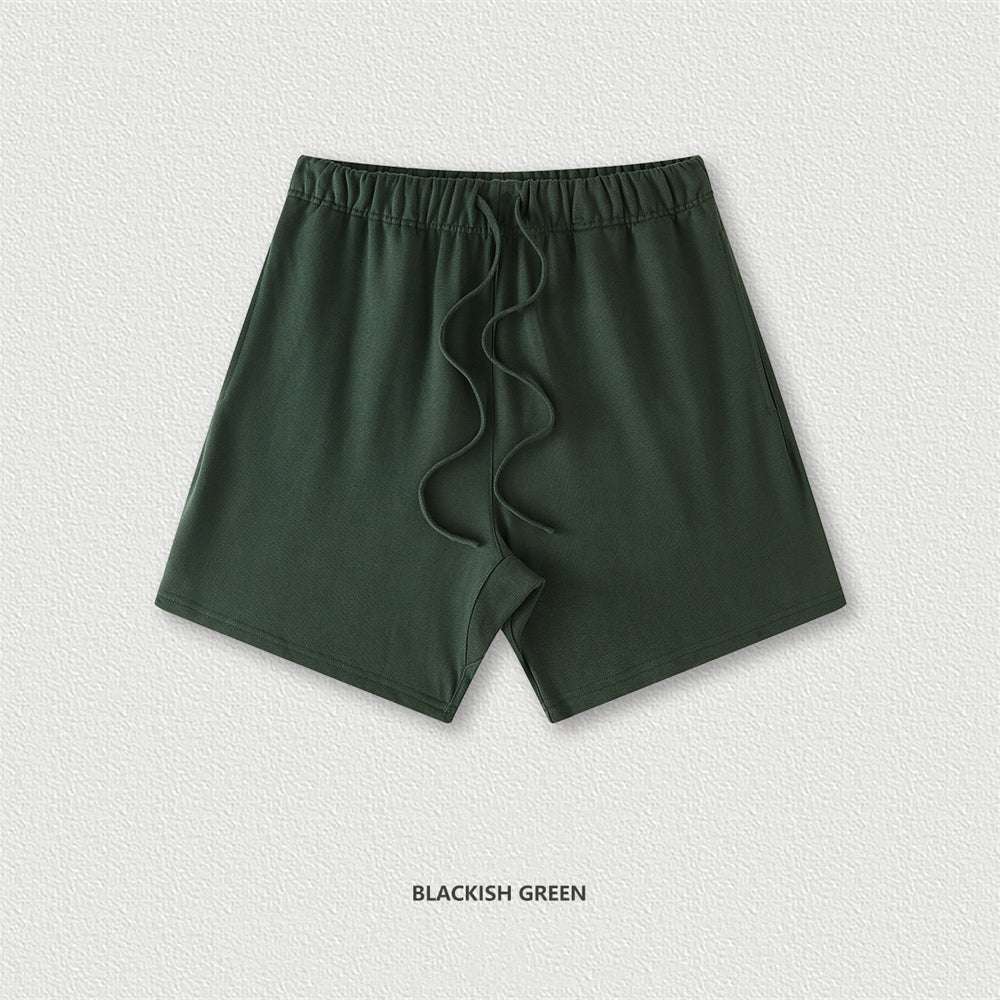 Mens  Loose Solid Color Shorts - Minihomy