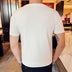 Men's Short Sleeve Hollow-out Half-sleeved Ice Silk Crew Neck T-shirt - Minihomy