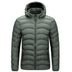 Autumn And Winter Hooded Jacket Men - Minihomy