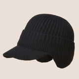 Autumn And Winter Outdoor Warm Ear Protection Knitted Hat - Minihomy