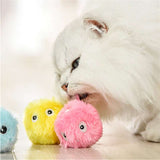 Kitty Light-Emitting Catnip Teasing Ball - Sound Molar, Long-Lasting Cat Toy - Minihomy