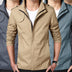 Men's Casual Solid Color Slim Jacket - Minihomy