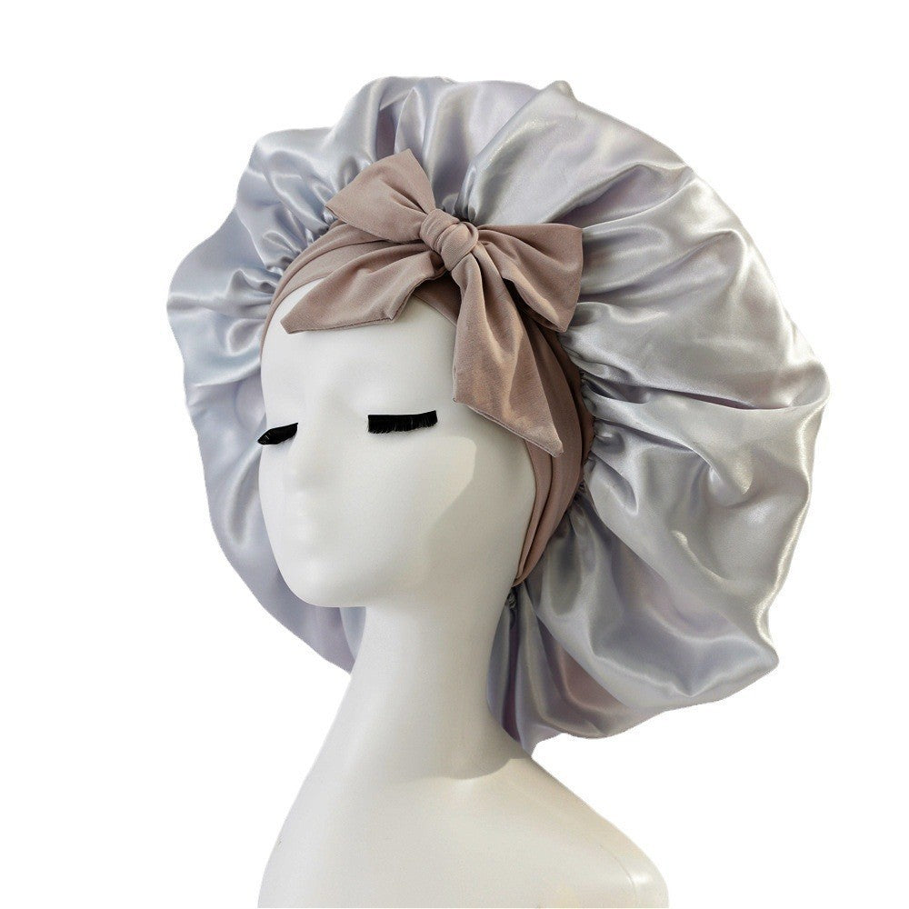 Satin Bonnet for Sleeping - Silk Bonnet for Curly Hair