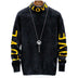 Men High Neck Loose Personalized Sweater - Minihomy