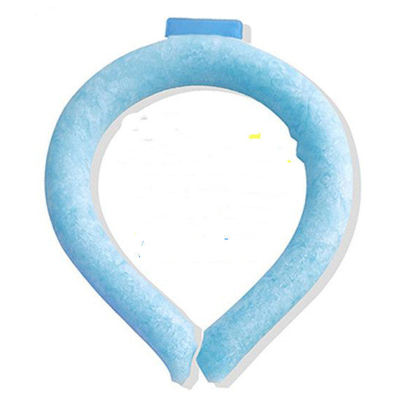 Neck Cooling Ring Ice Cushion Tube Heatstroke Prevention Cooling Tube Ice Reusable Neck - Minihomy