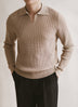 Men's Casual Warm Sweater Retro Long Sleeves - Minihomy