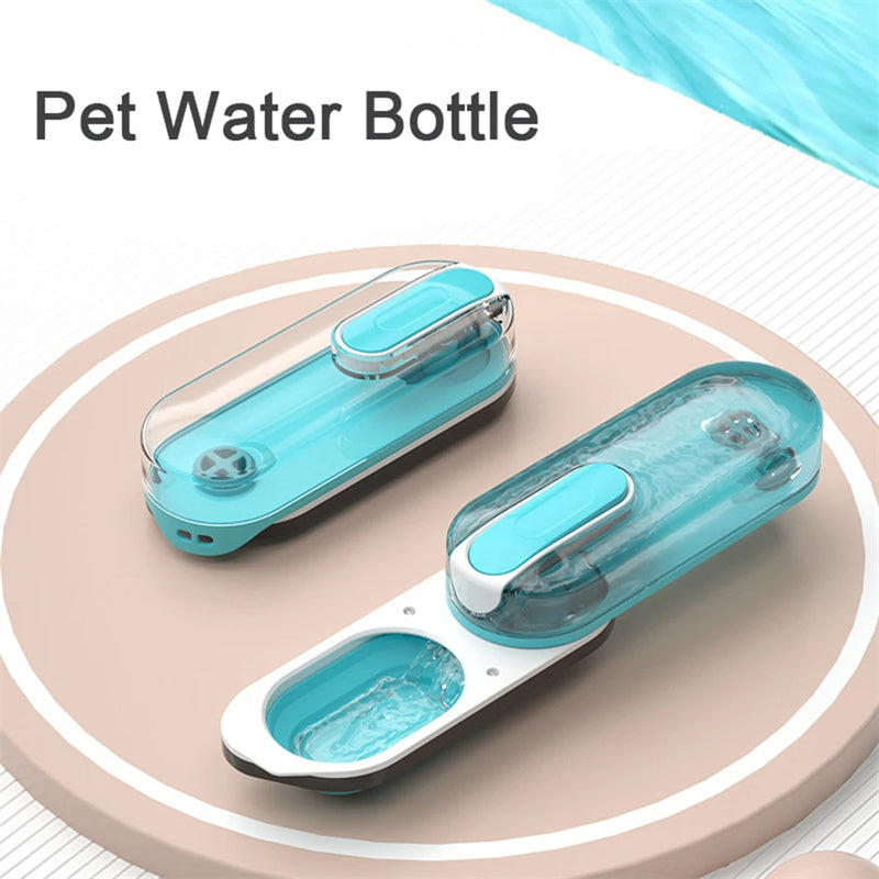 Foldable Dog Water Bottle Dispenser for Outdoor Walking - Minihomy