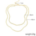 Female Twist Chain Necklace - Minihomy