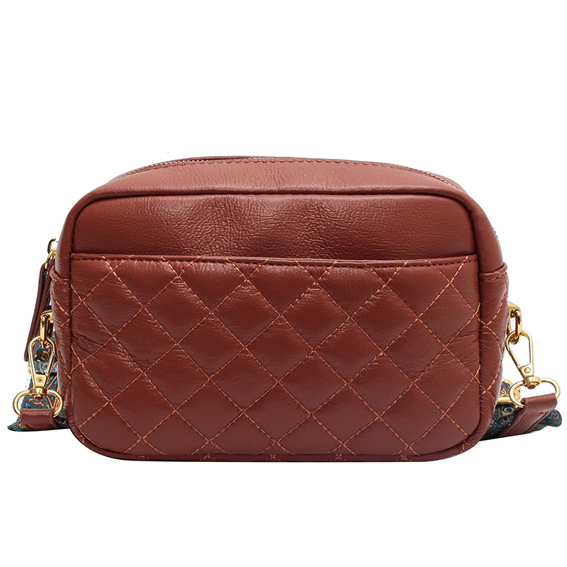 Light Luxury Lingge Broadband Crossbody Bag - Minihomy