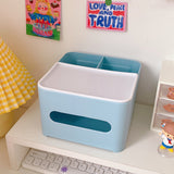 Creative Cute Cartoon Tissue Box Living Room Household Plastic Storage - Minihomy