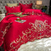 Ice Silk Quilt Sets Bed Sheets Bedding Four-piece Set - Minihomy