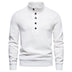 Men's Turtleneck Buttons Pullover Casual Loose - Minihomy