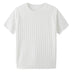 Men's Short Sleeve Hollow-out Half-sleeved Ice Silk Crew Neck T-shirt - Minihomy