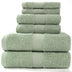 Home Simple Cotton Absorbent Towel Bath Towel 6-Piece Set: Fashionable Simplicity for Your Home - Minihomy