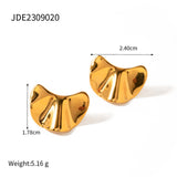 Stainless Steel Titanium Steel Gold Ear Rings