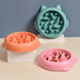 Pet Dog Cat Slow Feeder Bowl - Anti-Choking Interactive Eating Dish - Minihomy