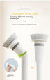 Electric Scrubber Cleaning Wall Long Handle Elbow Telescopic Multifunction Cleaning Brush - Minihomy