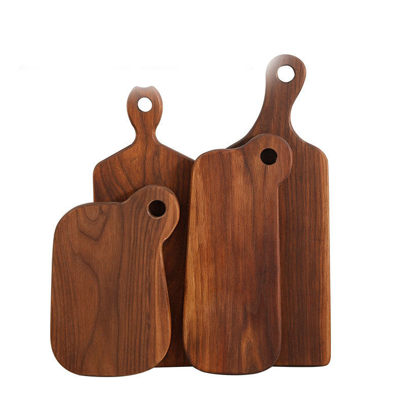 Home Kitchen Simple Black Walnut Cutting Board - Minihomy