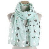 Spring And Summer Polyester Printed Scarf Long Shawl