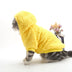 Cotton Fleece Solid Color Cotton Small And Medium-sized Dog Cat Sweater - Minihomy