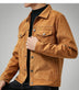 Men's Casual Suede Brushed Fabric Youth British Style Jacket - Minihomy