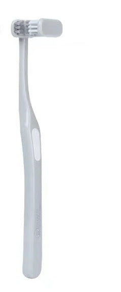 Upgraded Manual Toothbrush with Six-Sided Bristles for Deep Cleaning