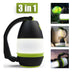 3 In1 Multifunctional Table Lamp Three In One LED Tent Lamp Car Night Light Foldable Emergency Flashlight - Minihomy